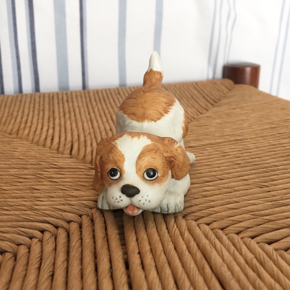 Vintage HOMCO Cocker Spaniel Puppy Figurine #1407